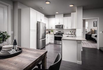 Kitchen with appliances